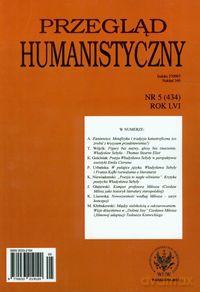 Przegląd humanistyczny 5/2012 [KSIĄŻKA]