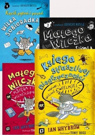 Przygody Małego Wilczka Pakiet 4 książek - Ian Whybrow [KSIĄŻKA]