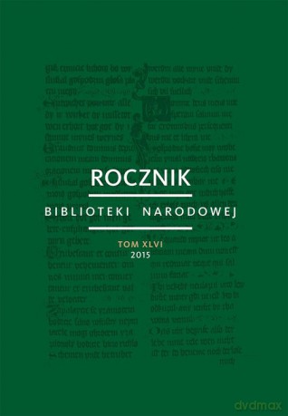 Rocznik Biblioteki Narodowej [KSIĄŻKA]