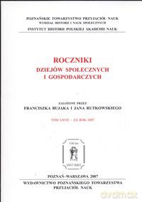 Roczniki Dziejów Społecznych i Gospodarczych - Franciszek Bujak, Jan Rutkowski [KSIĄŻKA]