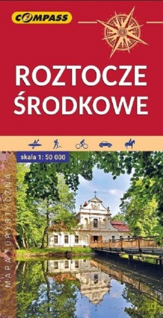 Roztocze środkowe Mapa turystyczna 1:50 000