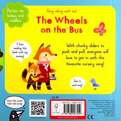 Sing Along With Me! The Wheels on the Bus - Yu-hsuan Huang [KSIĄŻKA]