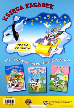 Baby Looney Tunes Księga Zagadek (broszurowa) [KSIĄŻKA]
