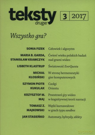 Teksty drugie 3/2017 [KSIĄŻKA]