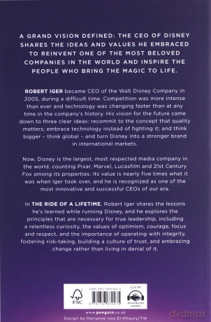 The Ride of a Lifetime - Robert Iger [KSIĄŻKA]