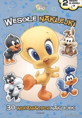 Baby Looney Tunes Wesołe Naklejki Wesołe Obrazki [KSIĄŻKA]