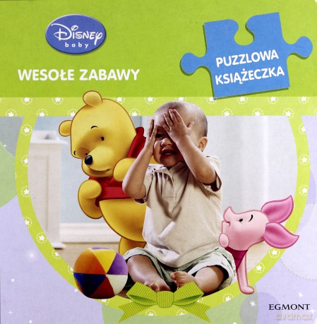 Baby Wesołe Zabawy Puzzlowa Książeczka (twarda) [KSIĄŻKA]