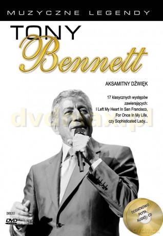 Muzyczne legendy: Tonny Bennet. Aksamitny dźwięk [DVD]+[CD]