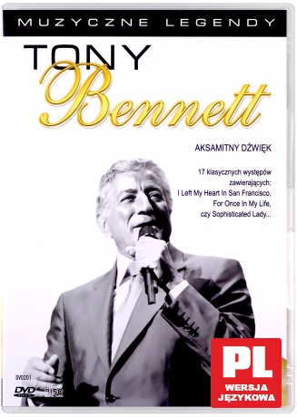 Muzyczne legendy: Tonny Bennet. Aksamitny dźwięk [DVD]+[CD]