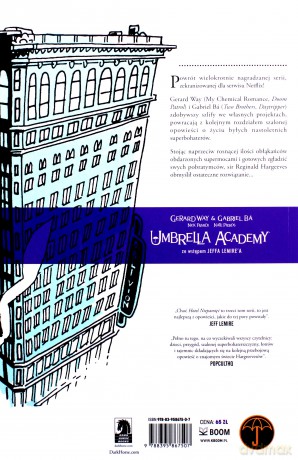 Umbrella Academy (Tom 3) Hotel Niepamięć - Gerard Way [KOMIKS]