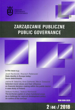 Zarządzanie Publiczne 2018/2 [KSIĄŻKA]