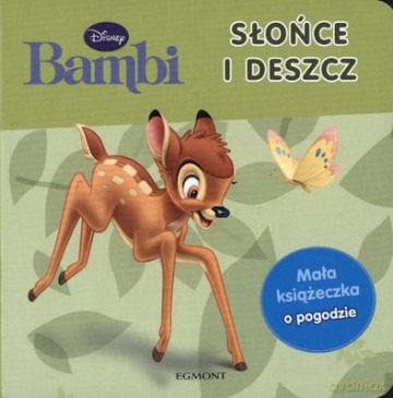 Bambi Słońce i Deszcz (twarda) [KSIĄŻKA]