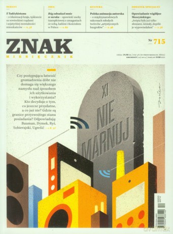 Znak 715 12/2014 XI Nie marnuj [KSIĄŻKA]