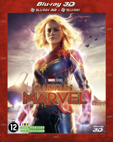 Captain Marvel (Kapitan Marvel) [Blu-Ray 3D]+[Blu-Ray]