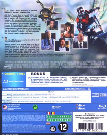 Ant-Man [Blu-Ray]