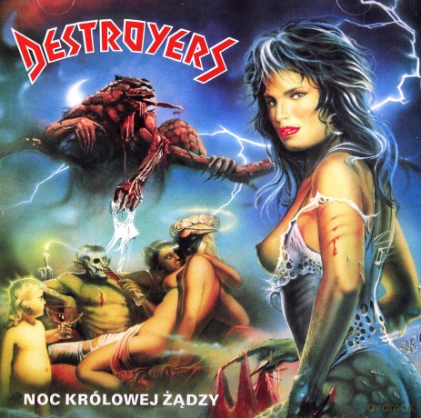 Destroyers: Noc Królowej Żądzy [CD]
