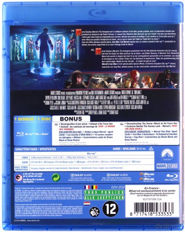 Iron Man 3 [Blu-Ray]