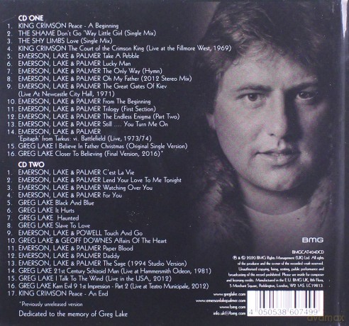 Greg Lake: The Anthology: A Musical Journey [2CD]