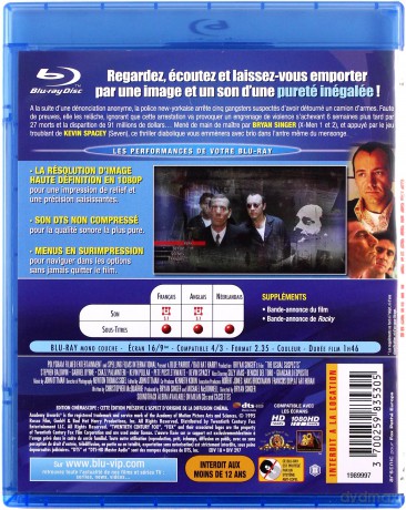 The Usual Suspects (Podejrzani) [Blu-Ray]
