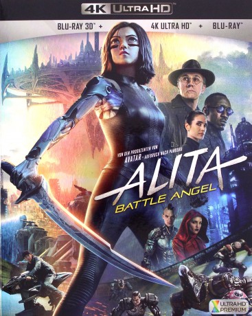 Alita: Battle Angel [Blu-Ray 4K]+[Blu-Ray 3D]+[Blu-Ray]