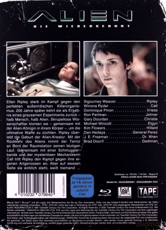Alien: Resurrection (Obcy: Przebudzenie) [Blu-Ray]