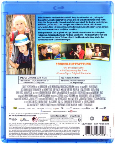 The Pasta Detectives (Rico, Oskar i glebocienie) [Blu-Ray]