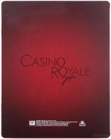 007 James Bond Casino Royale (steelbook) [Blu-Ray 4K]+[Blu-Ray]
