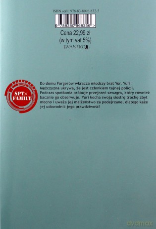 Spy x Family (Tom 3) - Tatsuya Endou [KOMIKS]