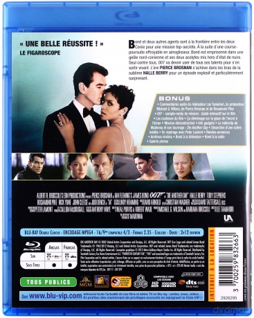 007 James Bond Die Another Day (Śmierć nadejdzie jutro) [Blu-Ray]