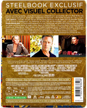 007 James Bond Casino Royale (steelbook) [Blu-Ray]