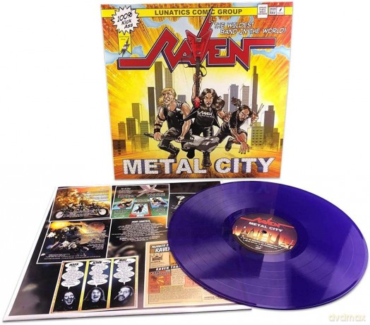 Raven: Metal City (Purple) [Winyl]
