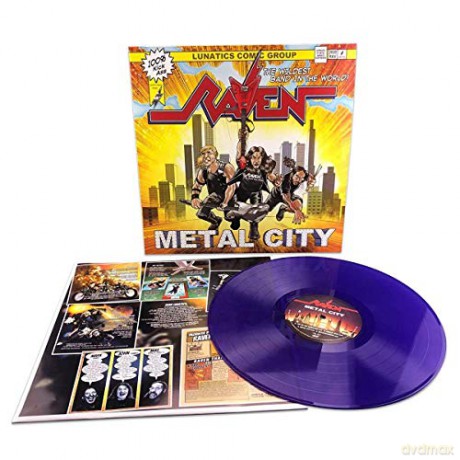 Raven: Metal City (Purple) [Winyl]