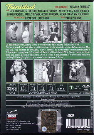 Affair in Trinidad (Przygoda na Trynidadzie) [DVD]