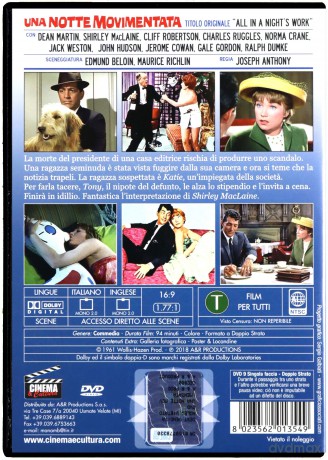 All in a Night's Work (Dziewczyna w hotelu) [DVD]