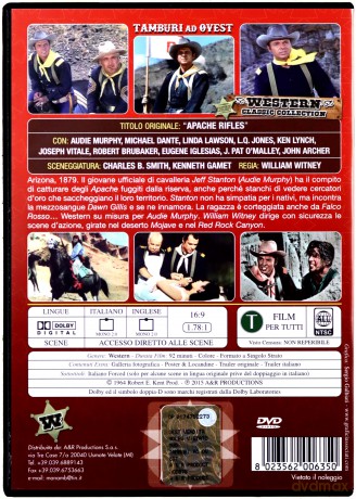 Apache Rifles (Strzelby Apaczów) [DVD]