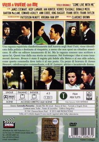 Come Live with Me (Bądź ze mną) [DVD]