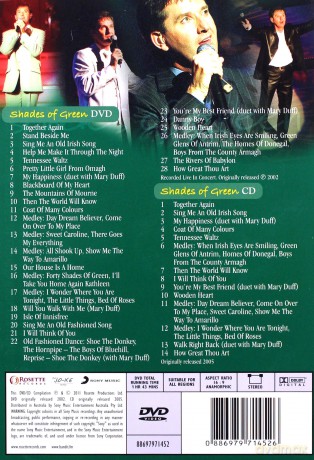 Daniel O'Donnell: Shades of Green [DVD]