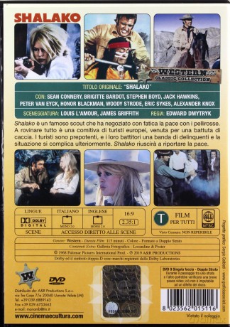 Edward Dmytryk's Shalako [DVD]