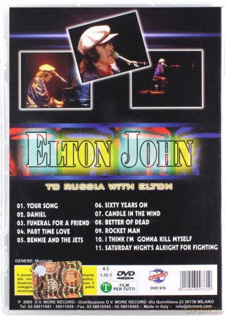 Elton John: To Russia With Elton [DVD]