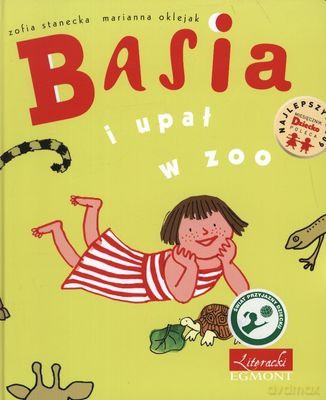 Basia i Upał w Zoo (twarda) - Zofia Stanecka, Marianna Oklejak [KSIĄŻKA]