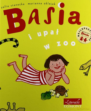 Basia i Upał w Zoo (twarda) - Zofia Stanecka, Marianna Oklejak [KSIĄŻKA]