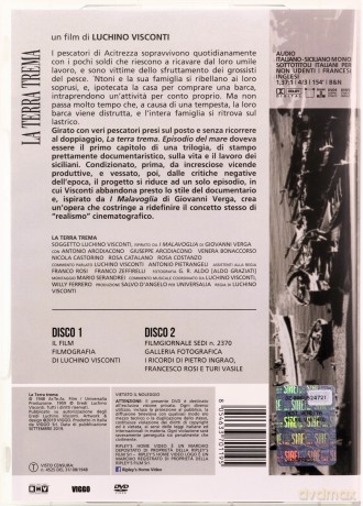 La Terra Trema (Ziemia drży) [2DVD]