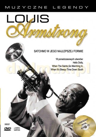 Muzyczne legendy: Louis Armstrong. Satchmo w jego najlepszej formie [DVD]+[CD]