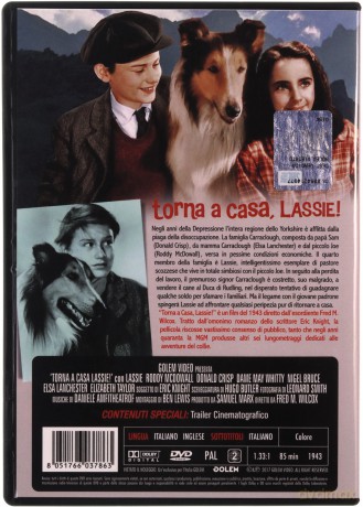 Lassie Come Home (Lassie wróć) [DVD]