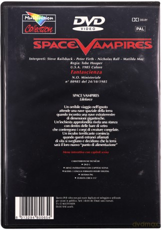 Lifeforce (Siła witalna) [DVD]