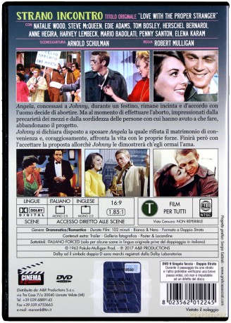 Love with the Proper Stranger (Romans z nieznajomym) [DVD]