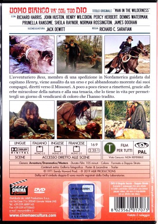 Man in the Wilderness (Człowiek w dziczy) [DVD]