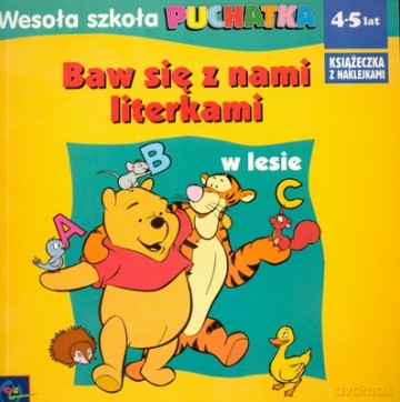 Baw Się z Nami Literkami w Lesie Wesoła Szkła Puchatka [KSIĄŻKA]