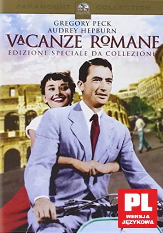 Rzymskie wakacje [DVD]
