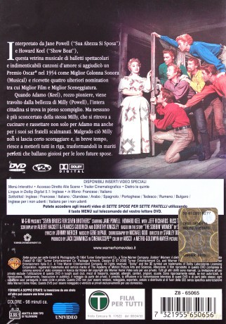 Seven Brides for Seven Brothers (Siedem narzeczonych dla siedmiu braci) [DVD]